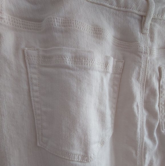 White Denim Skirt size 8 - Picture 6 of 6
